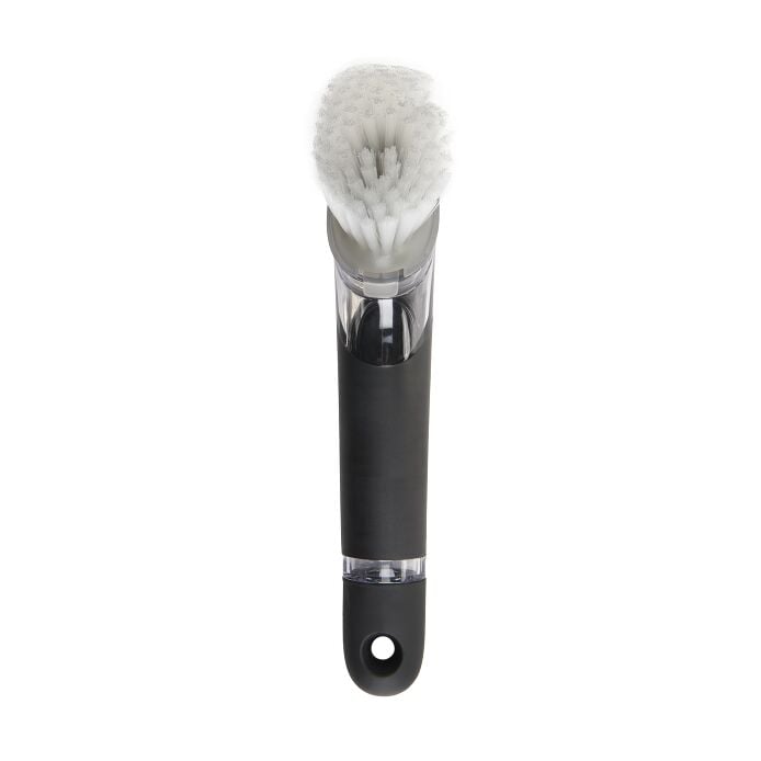 Steel Soap Dispensing Dish Brush G6