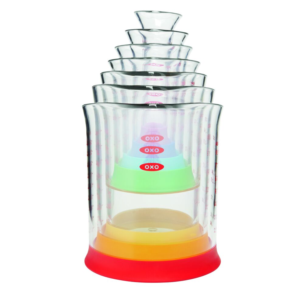 7 Piece Liquid Measuring Beaker Set M5