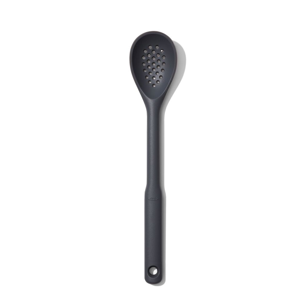 OXO Good Grips Silicone Slotted Spoon - Peppercorn T1