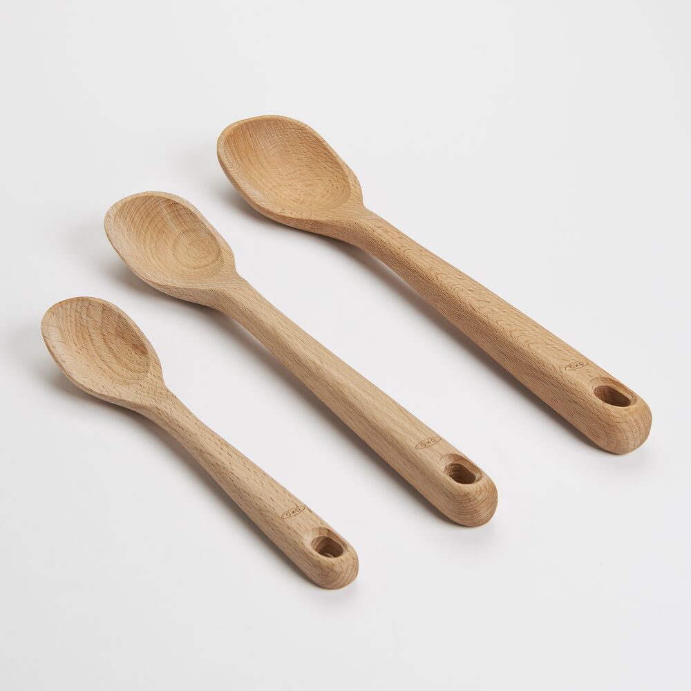 3 Piece Wooden Spoon Set Q9