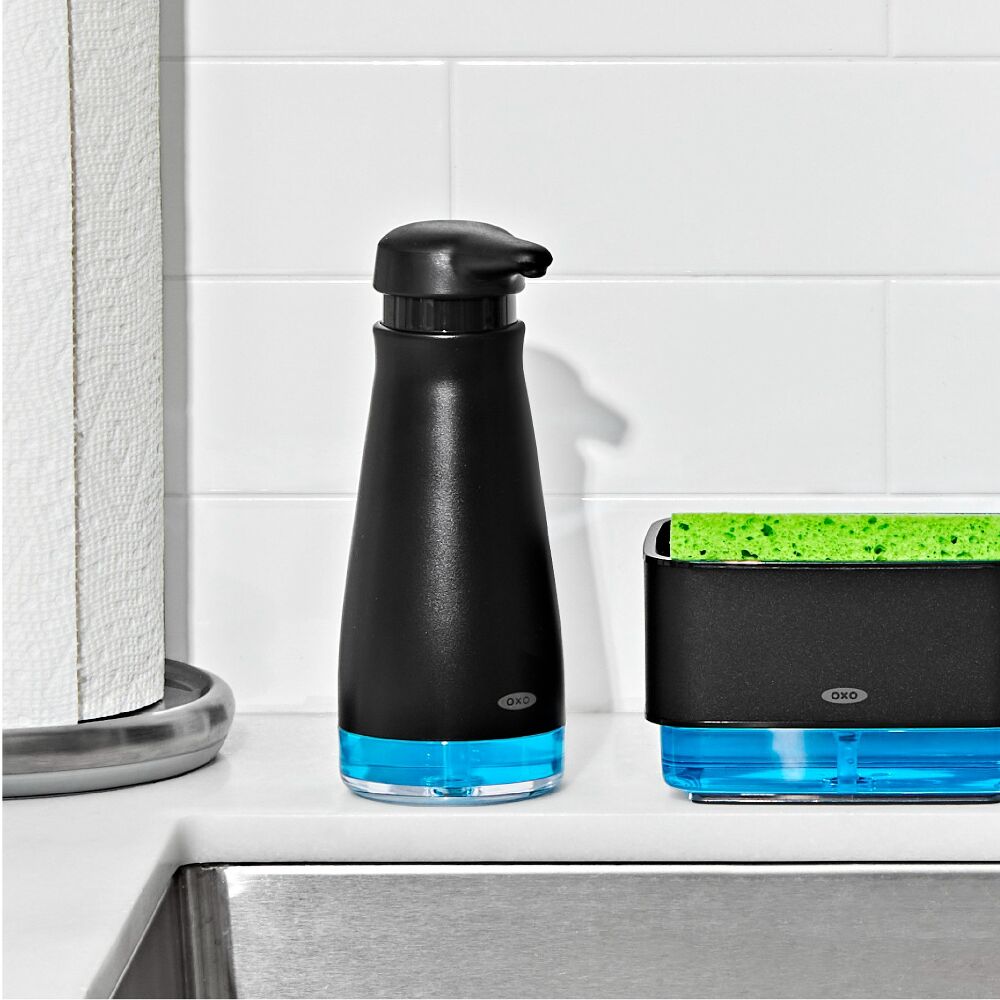 Stainless Steel Soap Dispenser - Black Q3