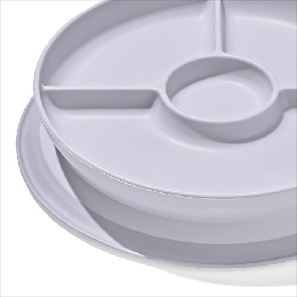 Stick & Stay Suction Divided Plate X8