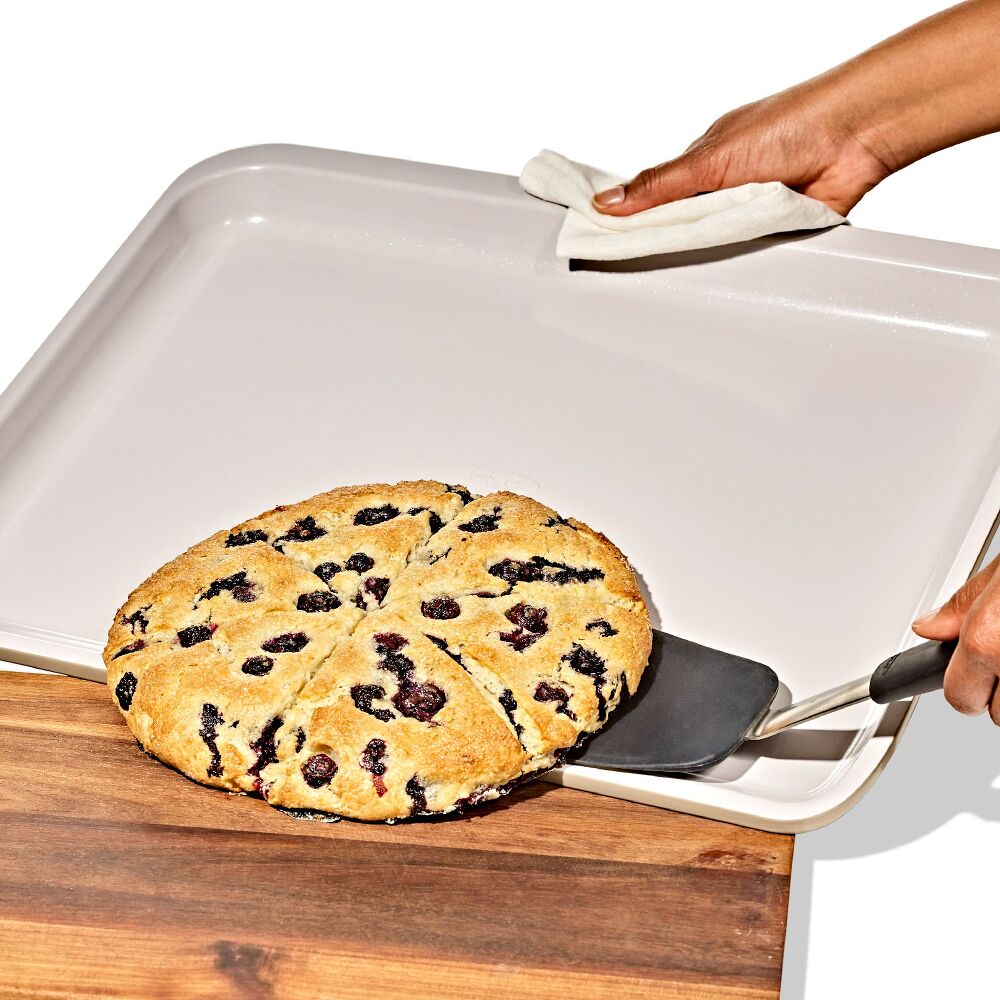 Non-Stick Pro Ceramic Coated Metal Bakeware Cookie Sheet – Biscuit H5