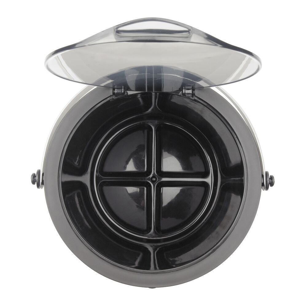 Steel Ice Bucket & Tong Set J4