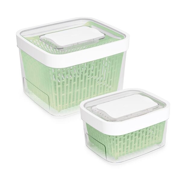 GreenSaver Produce Keeper (1.6 Qt) & GreenSaver Produce Keeper (4.3 Qt) Bundle O5