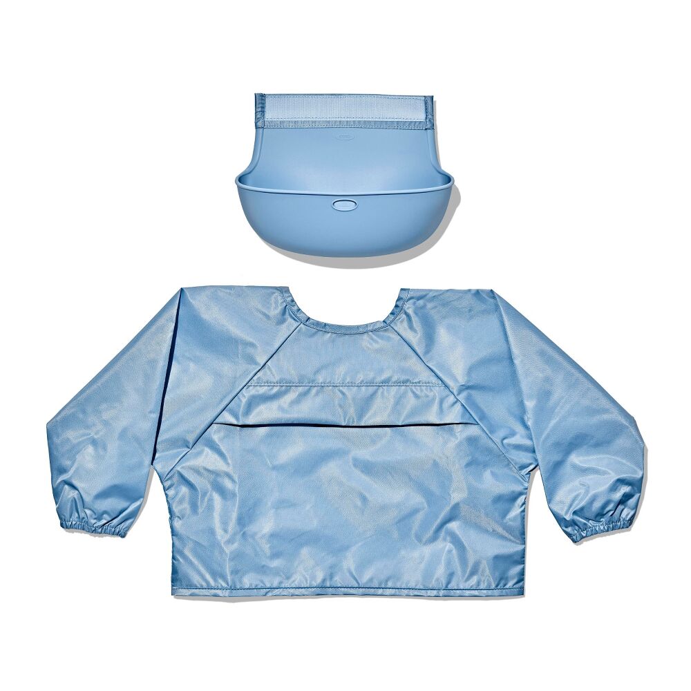 Sleeved Roll-Up Bib - Dusk P0