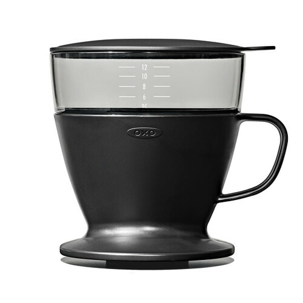 Pour Over Coffee Maker with Water Tank - Matte Black N1