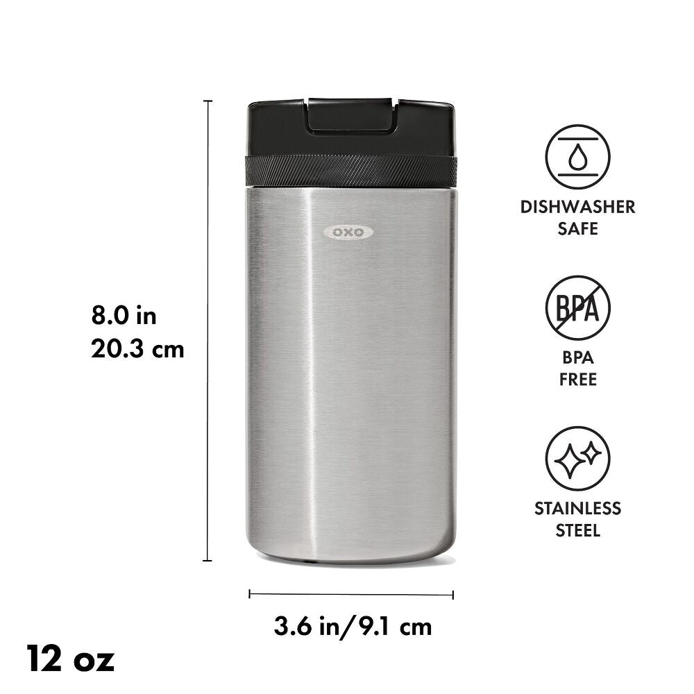 12oz Stainless Steel Coffee Storage Container F1