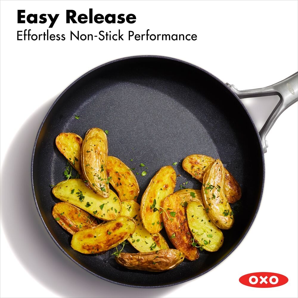 Ceramic Professional Non-Stick 3-Quart Sauté Pan with Lid S1