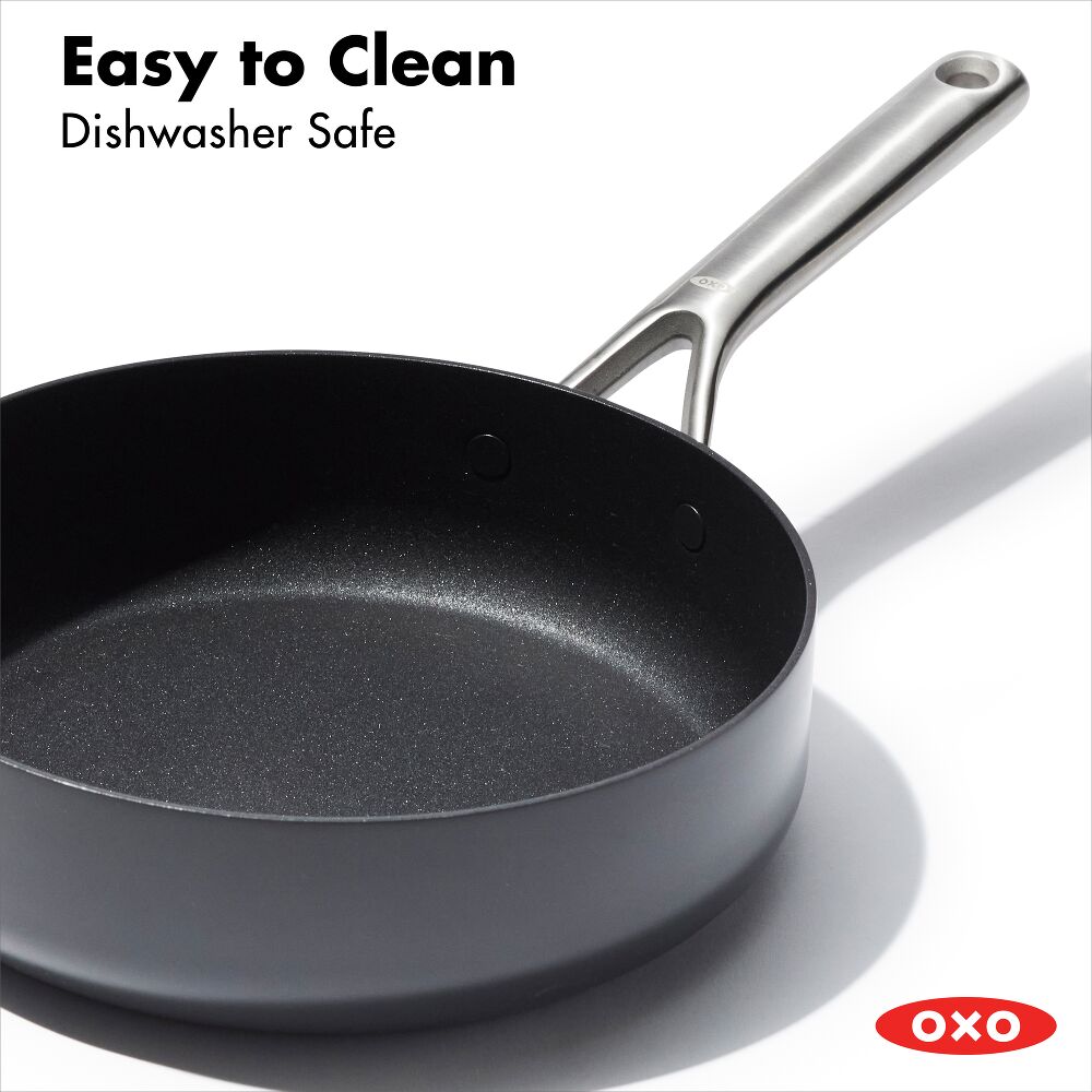Ceramic Professional Non-Stick 3-Quart Sauté Pan with Lid S1