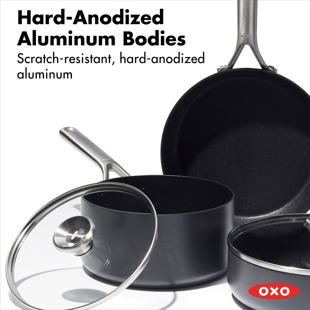 OXO Ceramic Professional Non-Stick 5-Piece Cookware Set L9