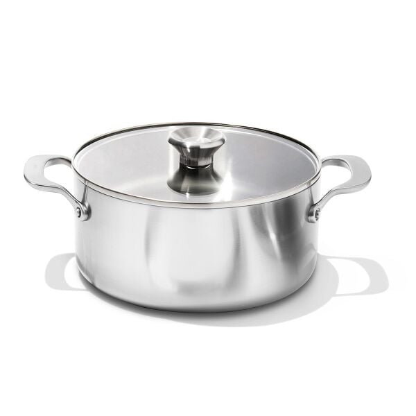 Stainless Steel Mira Series 5.2qt Casserole And Lid Z1