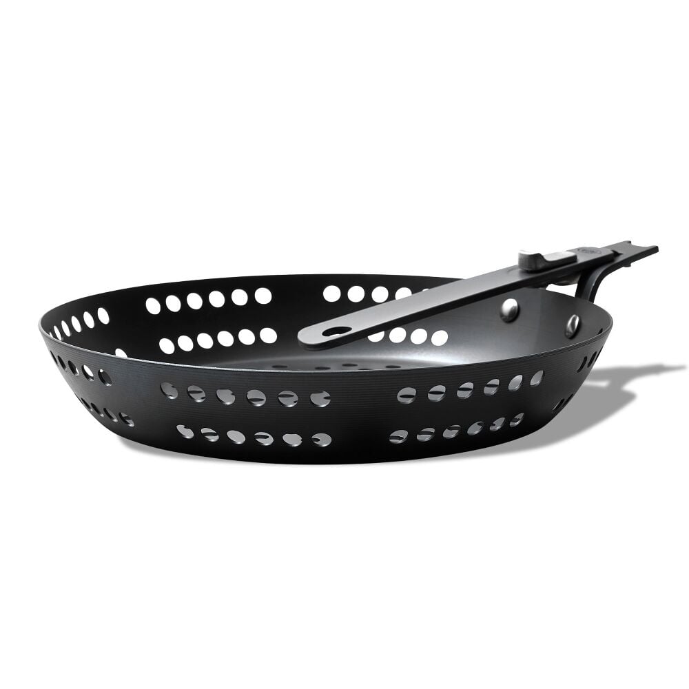 Outdoor 10" Perforated Carbon Steel Pan S0