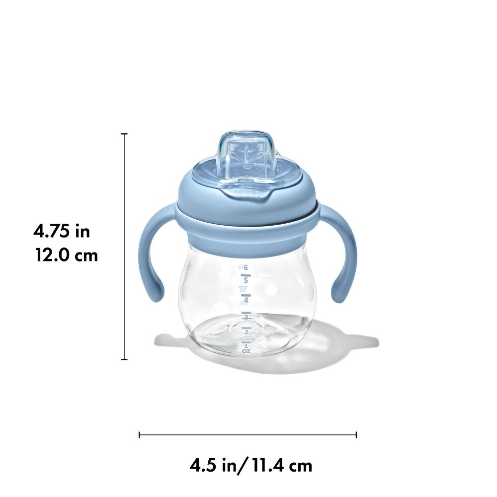Transitions 6 Oz Soft Spout Sippy Cup with Removable Handles M7