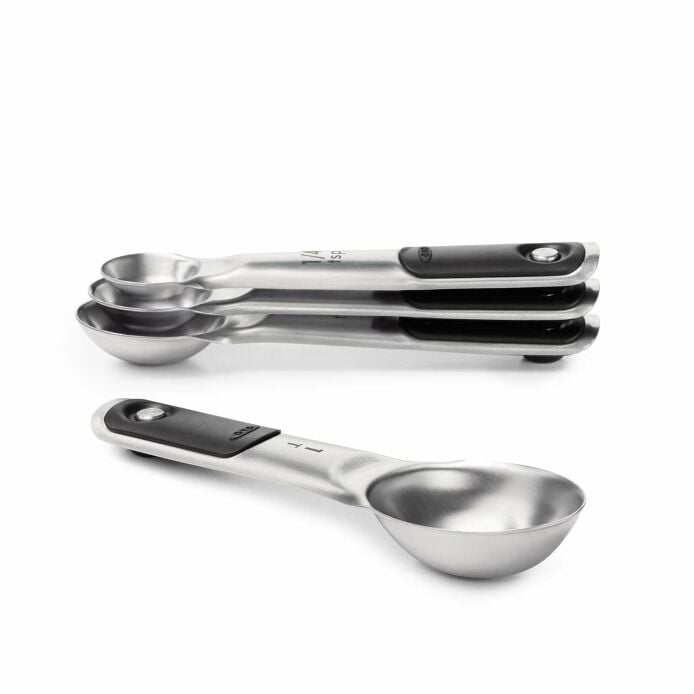 Stainless Steel Measuring Cups and Spoons Set F9