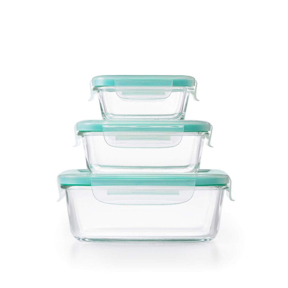 OXO Good Grips 12 Piece Smart Seal Glass Container Set Z1