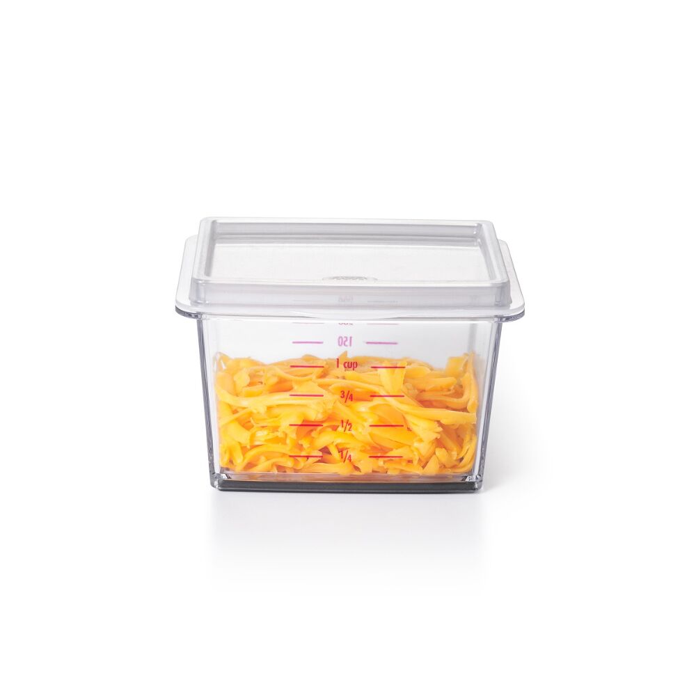 Etched Box Grater With Removable Zester O7