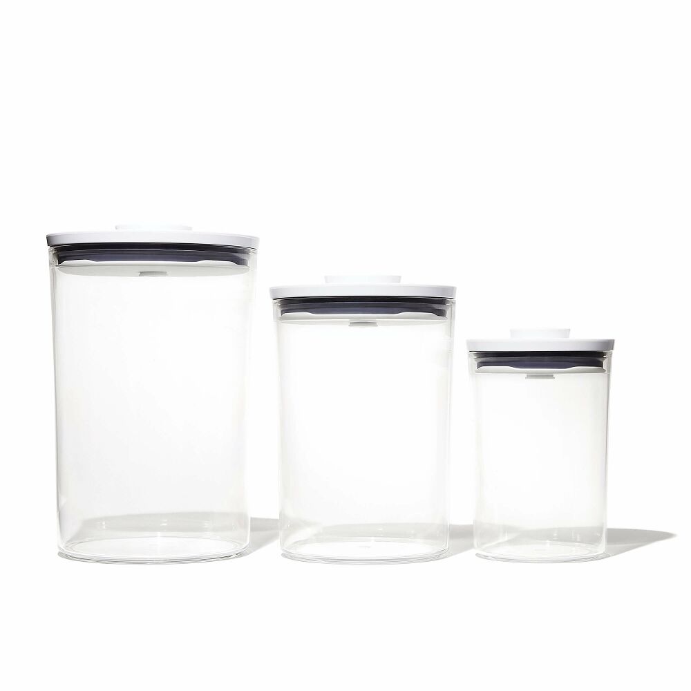 3-Piece POP Round Canister Graduated Set P3