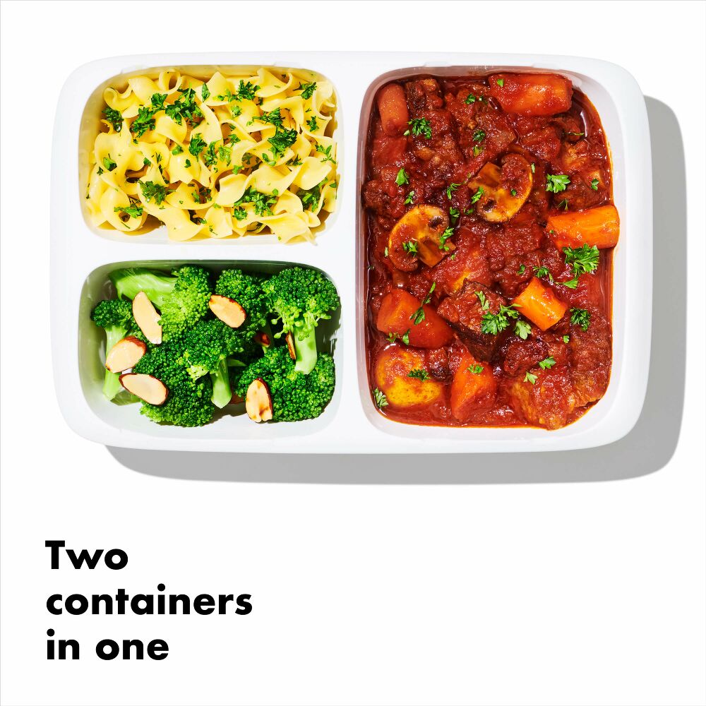 Prep & Go 4.1-Cup Divided Container W6