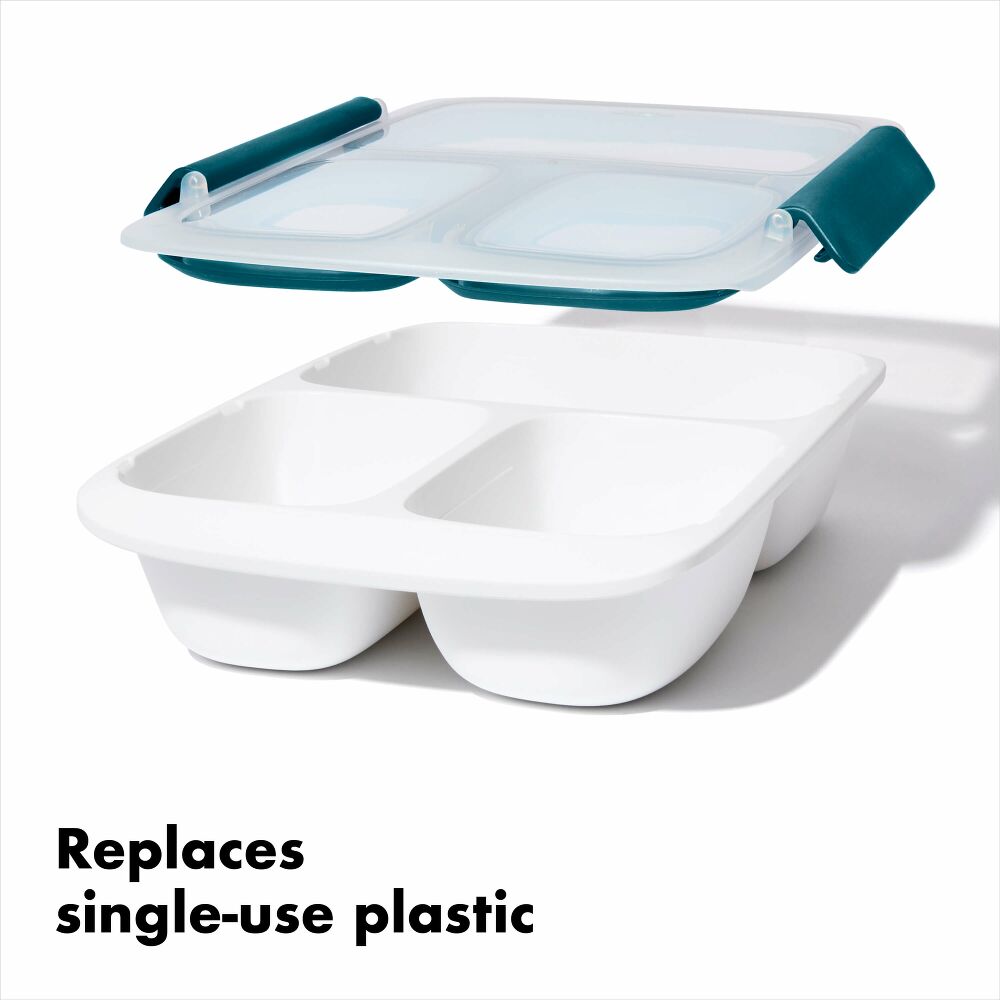 Prep & Go 4.1-Cup Divided Container W6
