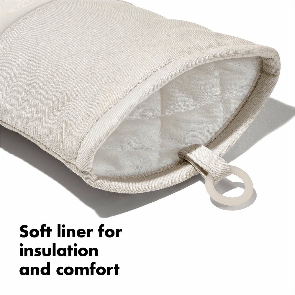 Silicone Oven Mitt - Oat W9