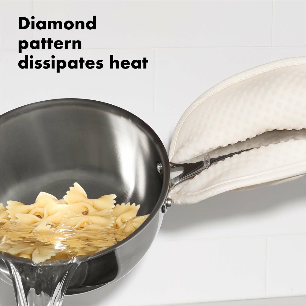 Silicone Pot Holder - Oat N4