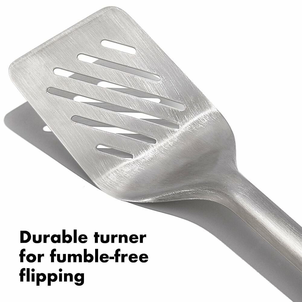 OXO Good Grips Grilling Turner and Tongs Set O4
