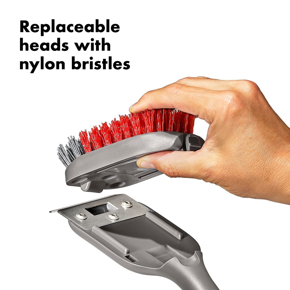OXO Good Grips Nylon Grill Brush for Cold Cleaning P4