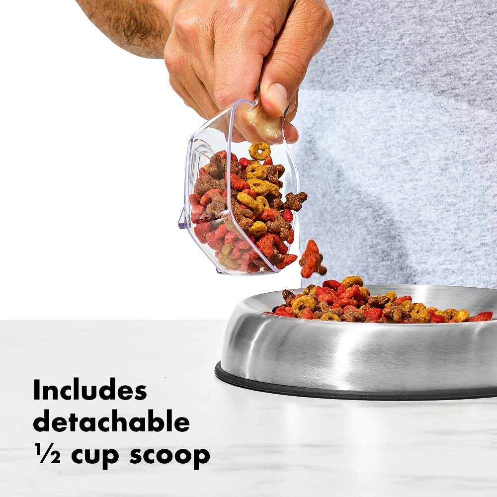 OXO Good Grips Pet POP Container – 6.0 Qt/5.7 L with Half Scoop Q4