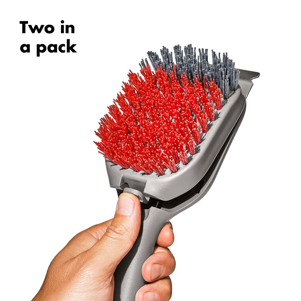OXO Good Grips Nylon Grill Brush for Cold Cleaning Replacement Heads W8