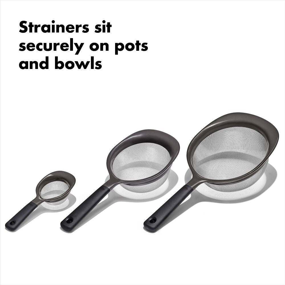 OXO Good Grips 3 Piece Strainer Set Y3