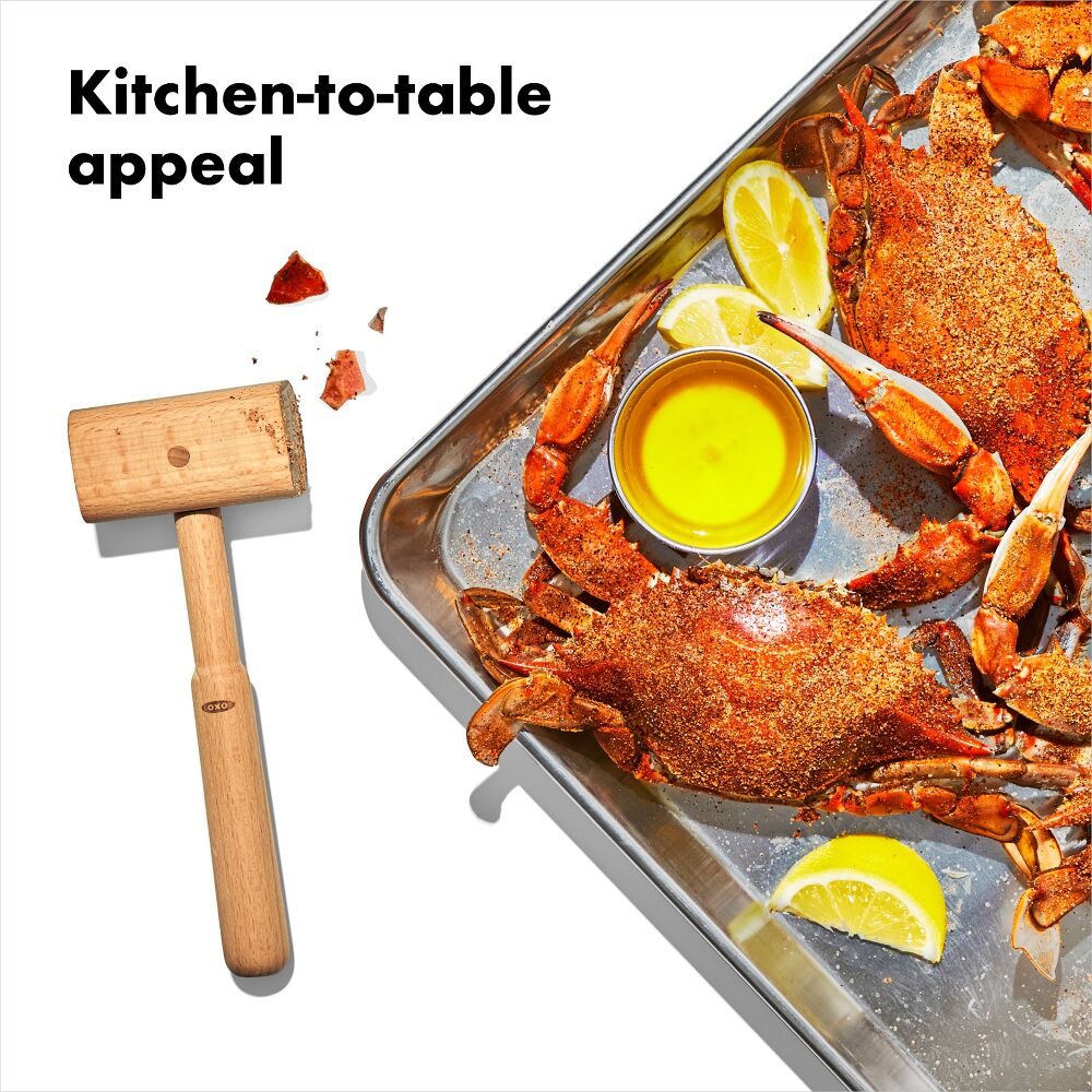 Wooden Seafood Mallet N1