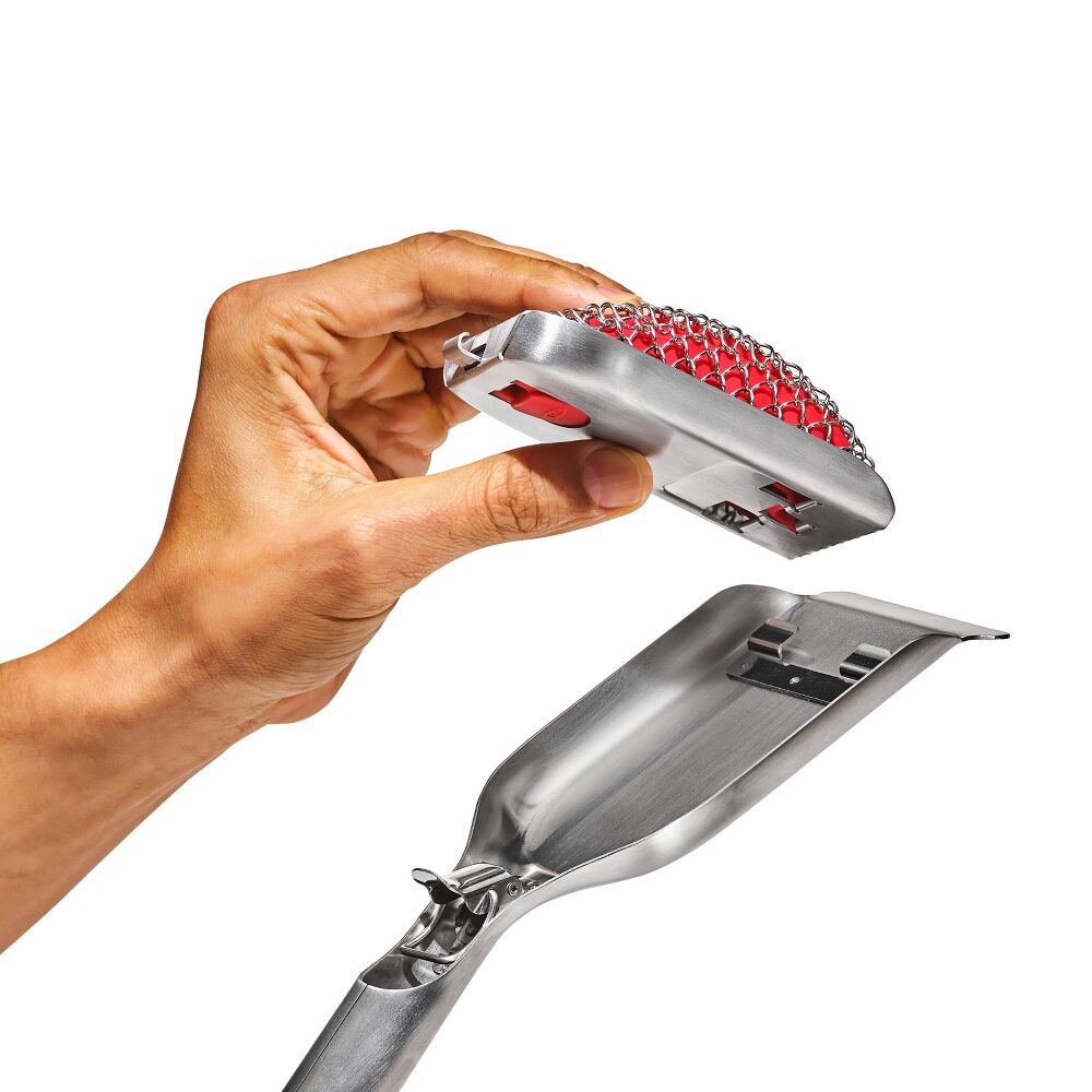 Coiled Grill Brush With Replaceable Head G3