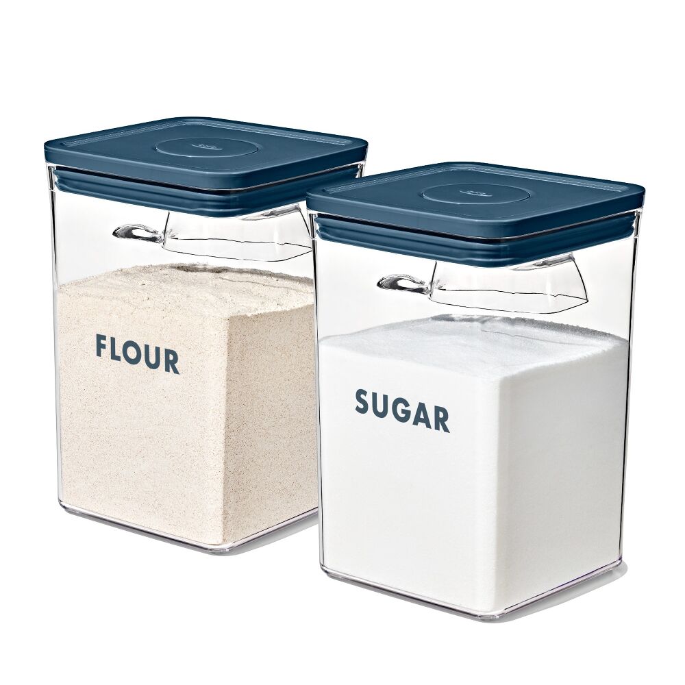 8-Piece Prelabeled Baking POP Container Set F2