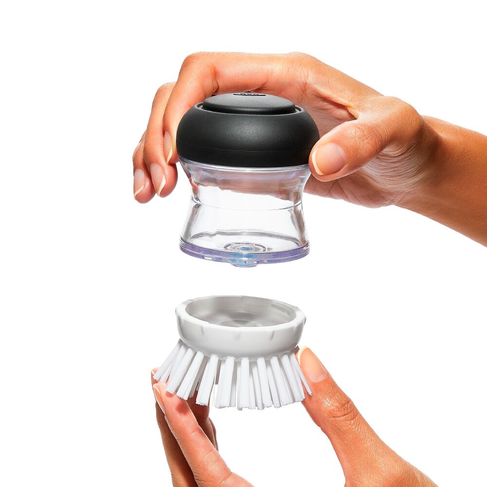 Soap Dispensing Palm Brush Refills 4-Pack B7