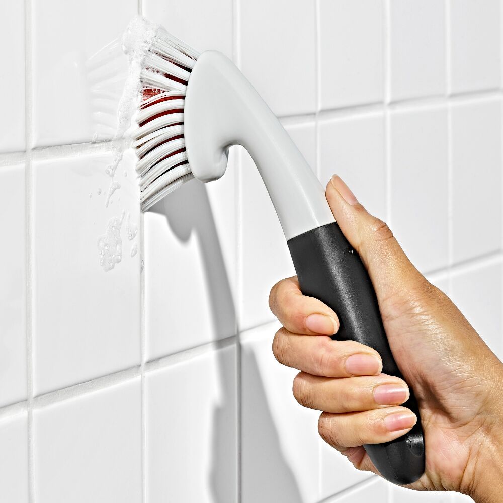 Grout Brush & Heavy Duty Scrub Brush Combo Set K0