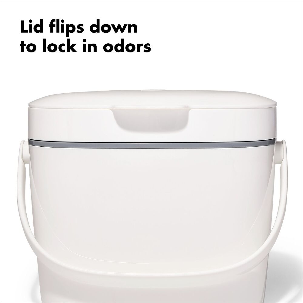 Easy-Clean Compost Bin - 1.75 Gal H5