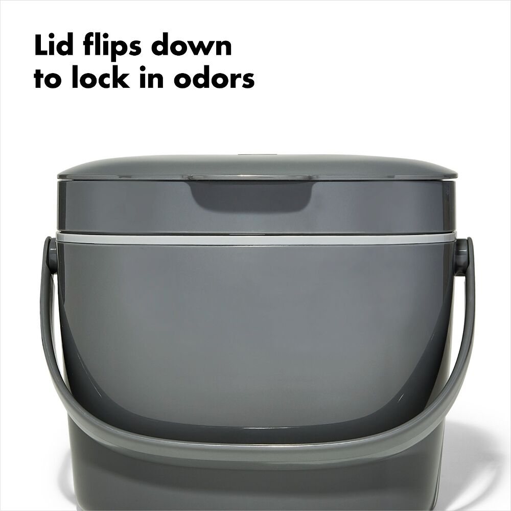 Easy-Clean Compost Bin - 1.75 Gal H5