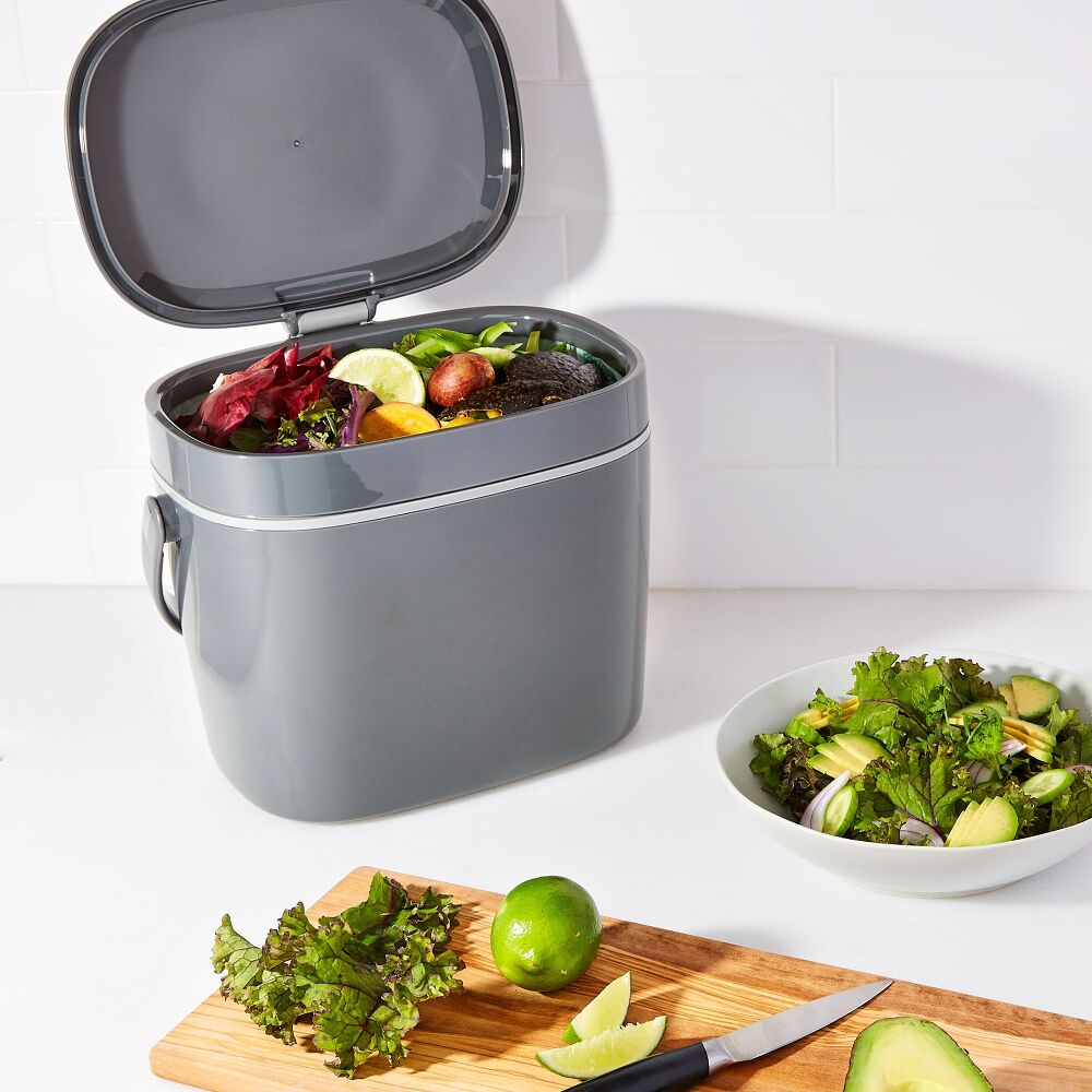 Easy-Clean Compost Bin - 1.75 Gal H5