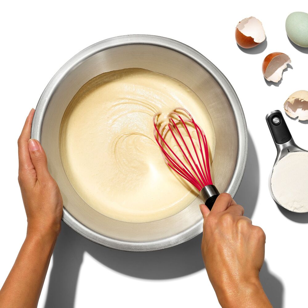 2 Pc Silicone Whisk Set Y0