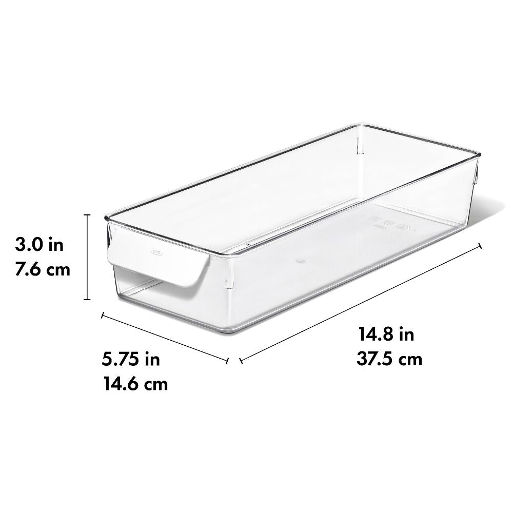 Refrigerator Storage Bin 5 In X 14 In W9