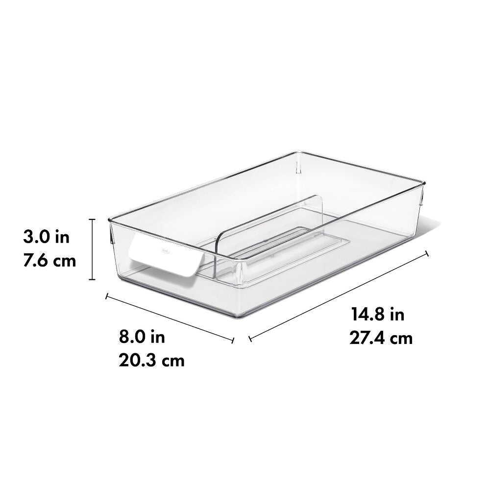 Adjustable Refrigerator Storage Bin B6