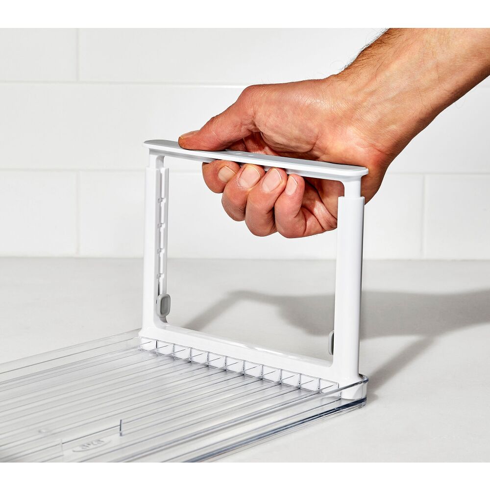 Adjustable Refrigerator Shelf Riser I2