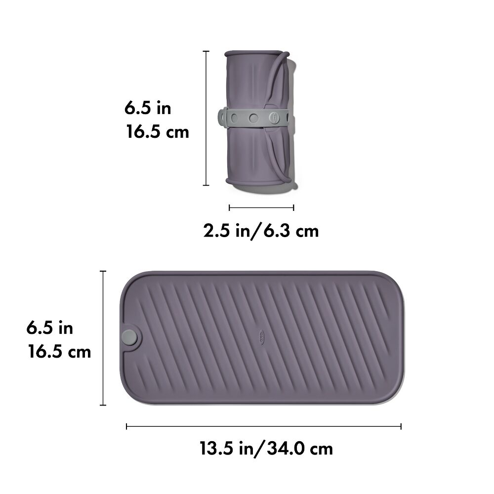 Hot Styling Tool Mat - Gray W2