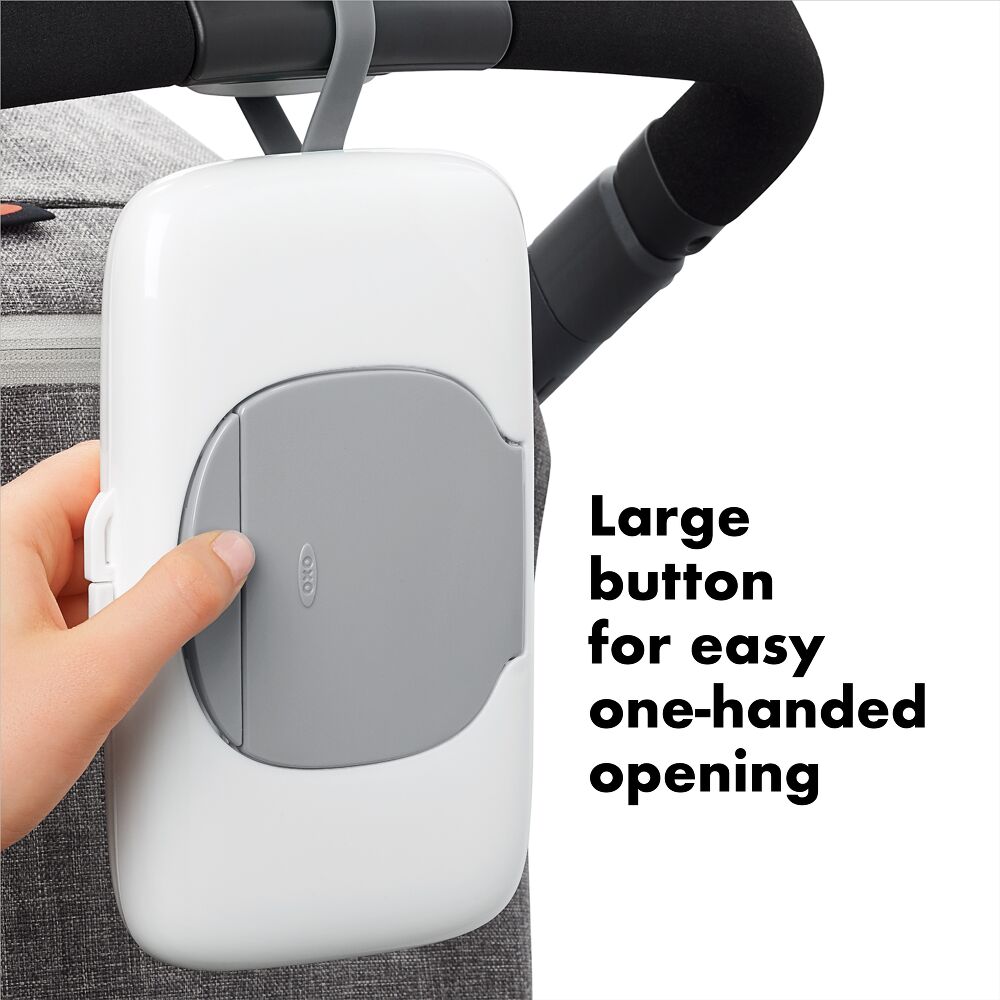OXO TOT 2-Pack On-the-Go Wipes Dispenser, Gray S8