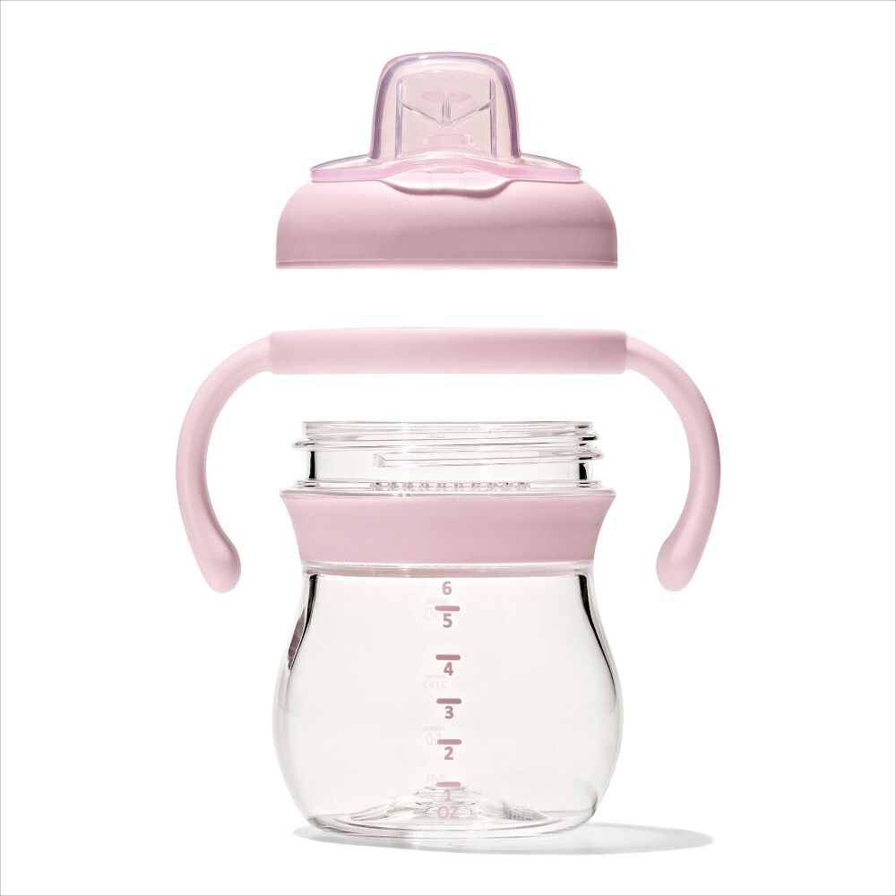 Transitions 6 Oz Soft Spout Sippy Cup with Removable Handles Q6