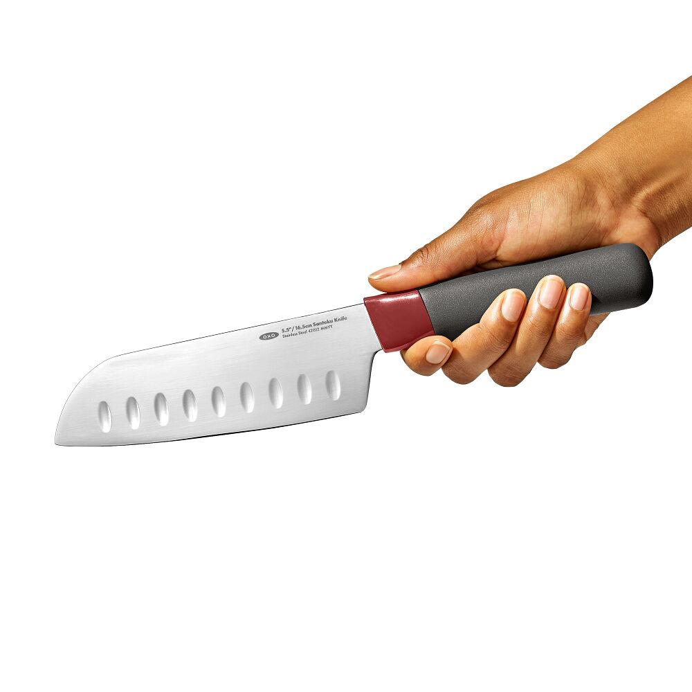OXO Outdoor 5.5in Santoku Knife with Locking Sheath H7