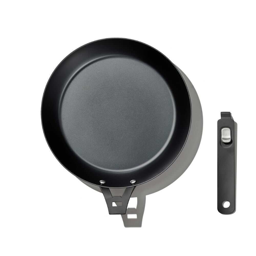 Carbon Steel With Removable Handle 10in Pan Z0