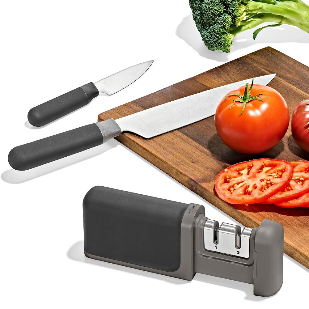 3-Piece Knife & Sharpener Set X9