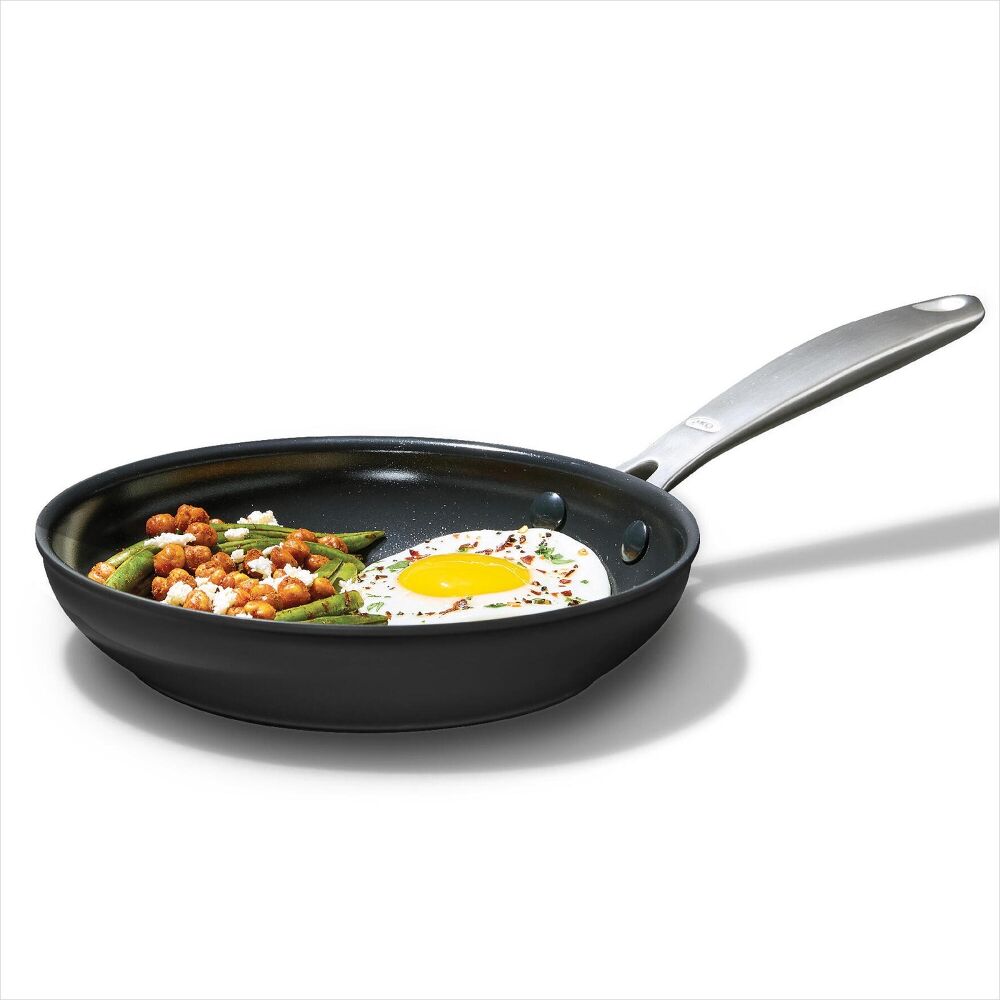 Enhanced Non-Stick 2-Piece Frypan Set — Black Z8